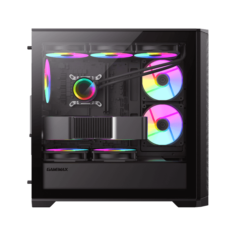 GAMEMAX Destroyer MB MATX Mesh Black GAMING CASE GAMEMAX Destroyer MB MATX Mesh Black GAMING CASE